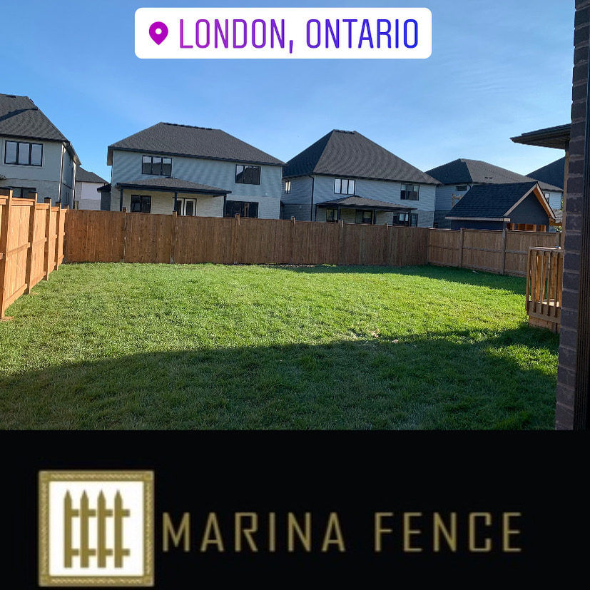 Marina fence | Osgoode Dr, London, ON N6E 2G9, Canada | Phone: (519) 282-1020