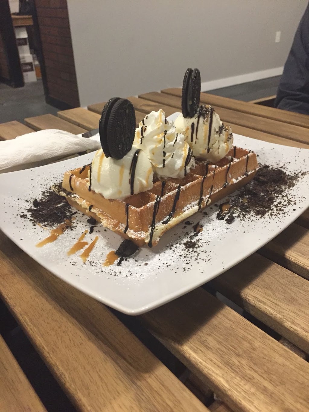 The Wafflers | 102#, 14909 Marine Dr, White Rock, BC V4B 1C2, Canada | Phone: (778) 957-4288