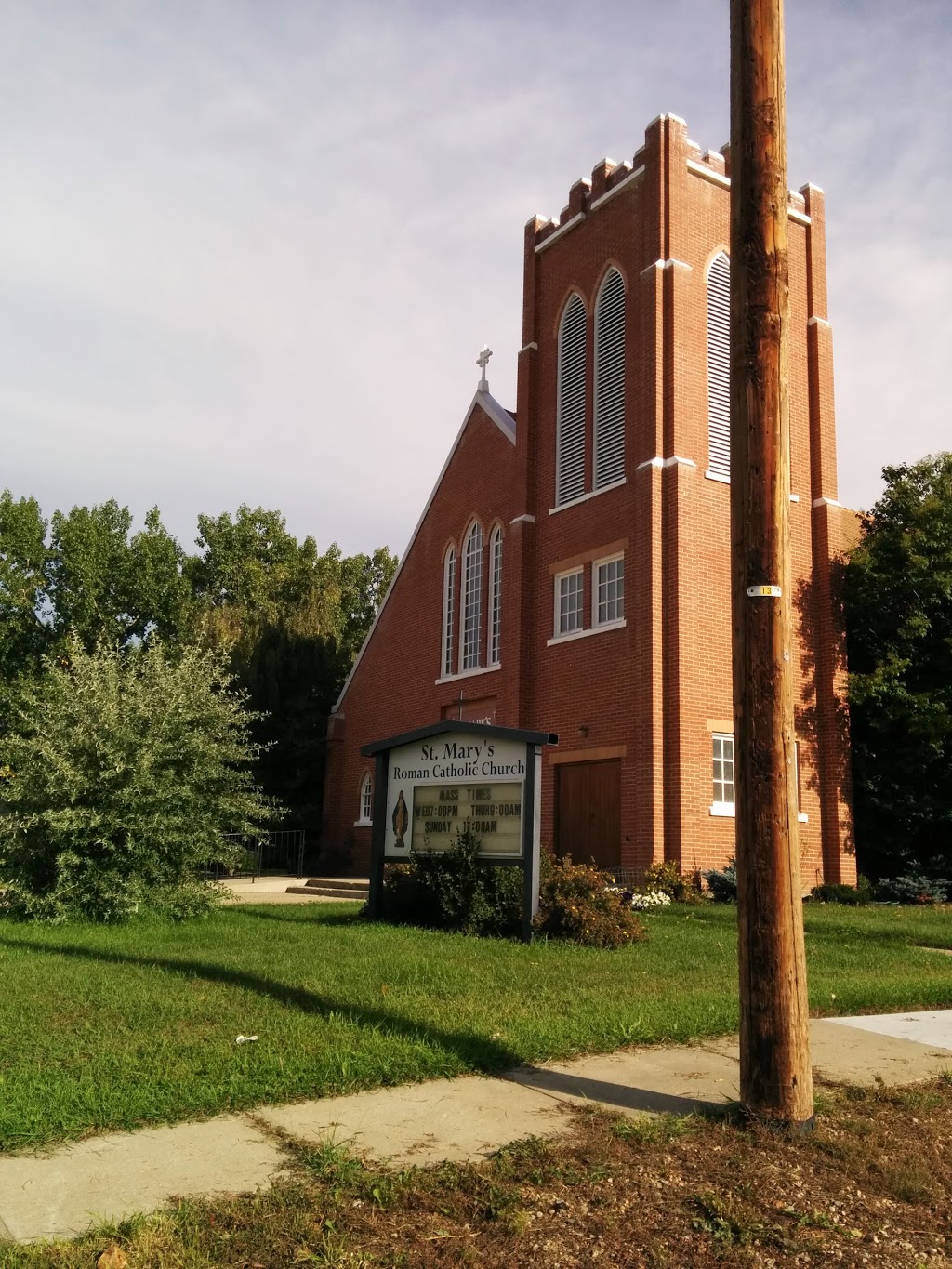 St. Marys Catholic Church | 95, 2 Ave, Beiseker, AB T0M 0G0, Canada | Phone: (403) 947-3775