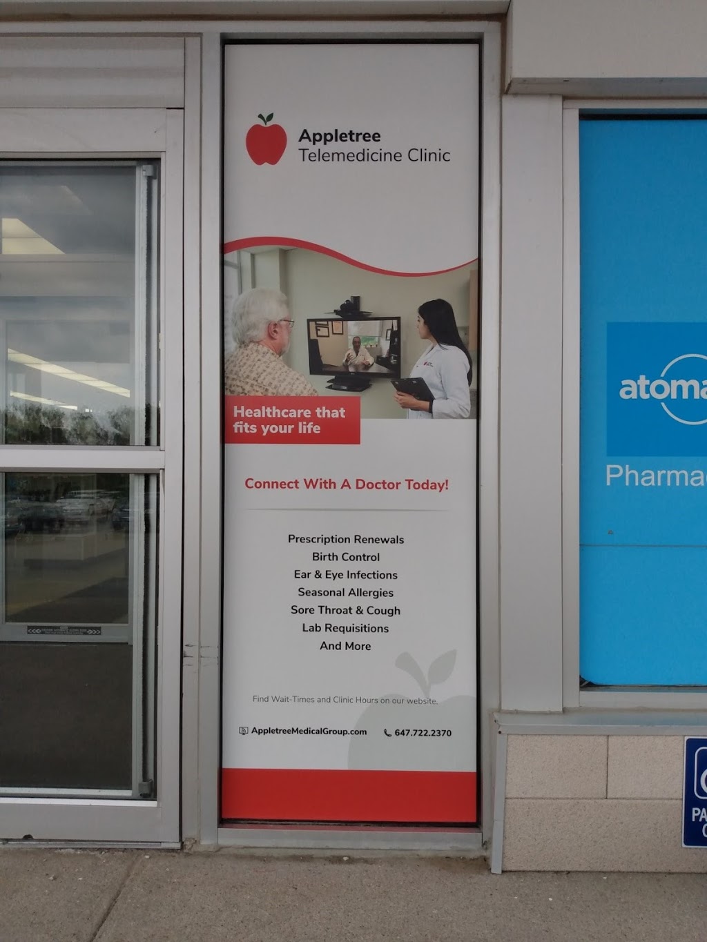 Appletree Telemedicine Clinic | 55 Josephine St, Wingham, ON N0G 2W0, Canada | Phone: (647) 722-2370