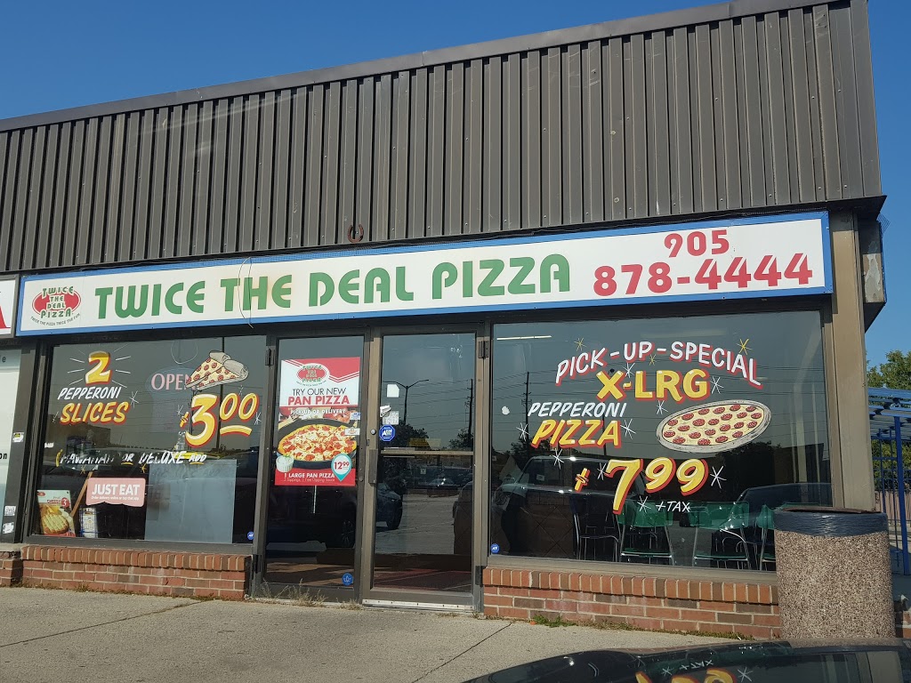 Twice The Deal Pizza | 327 Bronte St S, Milton, ON L9T 4A4, Canada | Phone: (905) 878-4444