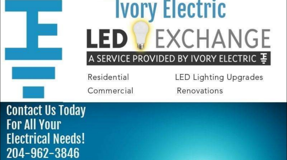 Ivory Electric | 59 Radley Bay, Winnipeg, MB R3W 1H8, Canada | Phone: (204) 962-3846
