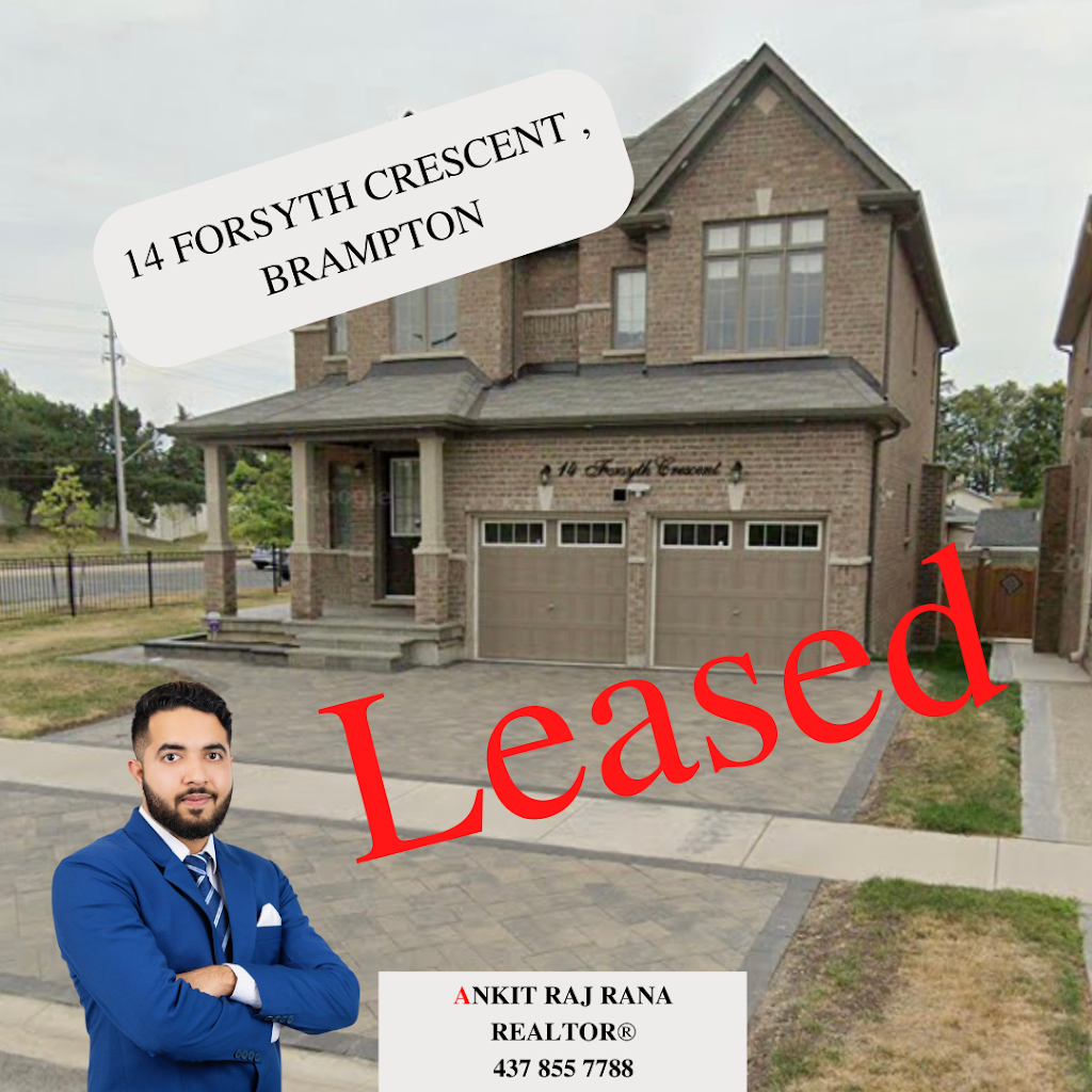 Realtor Ankit Raj Rana | 17 Taurus Rd, Brampton, ON L7A 4E7, Canada | Phone: (437) 855-7788