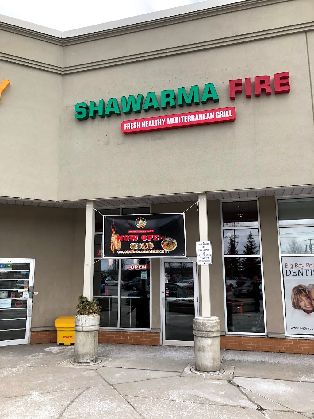 Shawarma Fire | 649 Yonge St unit#3, Barrie, ON L4N 4E7, Canada | Phone: (705) 737-0777