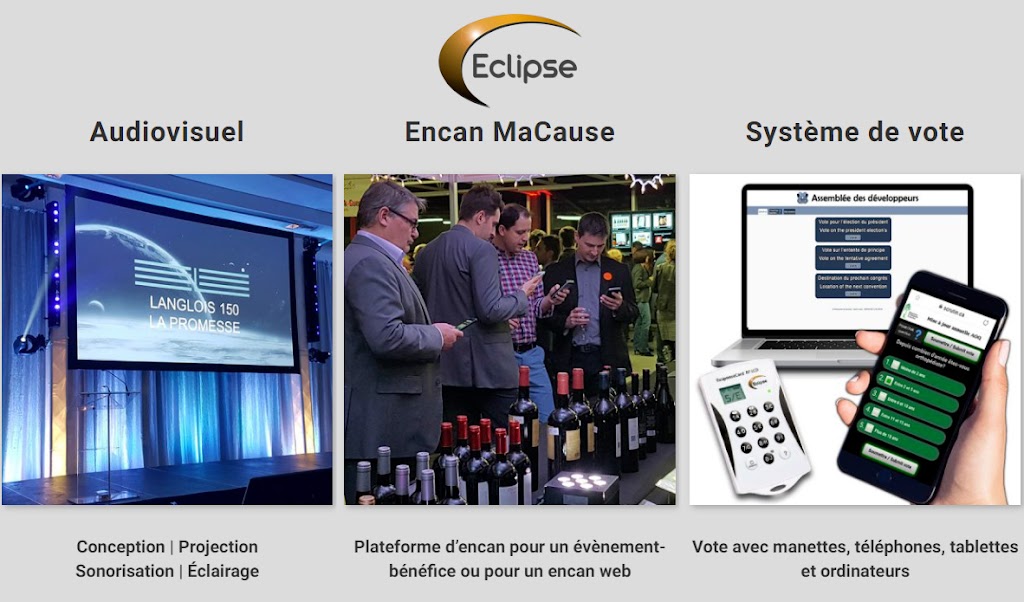 Eclipse Audiovisual Solutions | 5217 Rue Belmont, Saint-Hubert, QC J3Y 9A8, Canada | Phone: (514) 983-6326