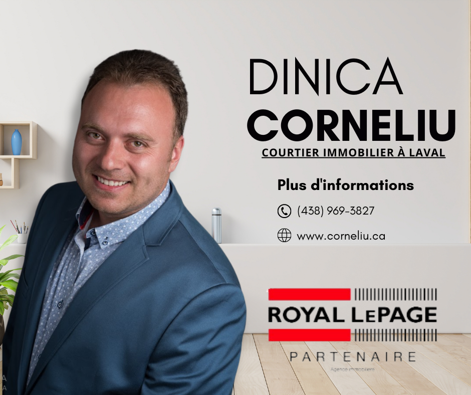 Corneliu Dinica courtier immobilier résidentiel | 8230 Rue Mylène, Laval, QC H7A 4H3, Canada | Phone: (438) 969-3827