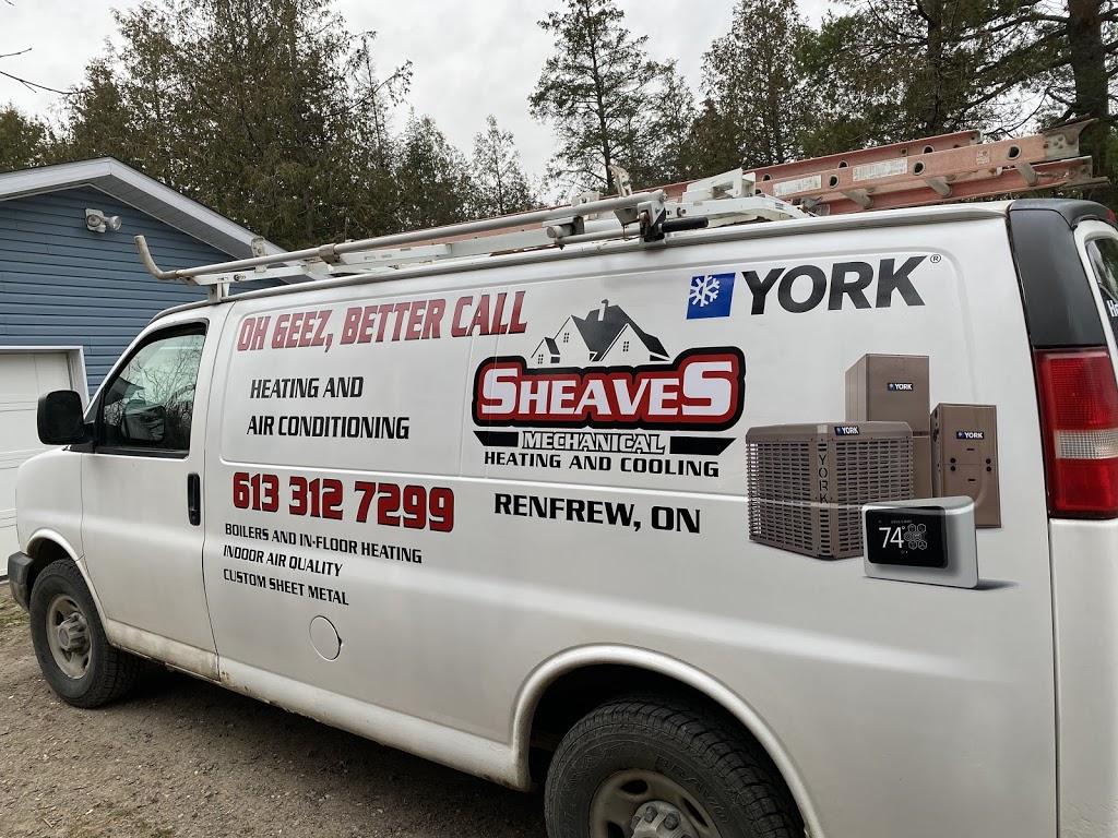 Sheaves Mechanical | 784 Castleford Rd, Renfrew, ON K7V 3Z8, Canada | Phone: (613) 312-7299