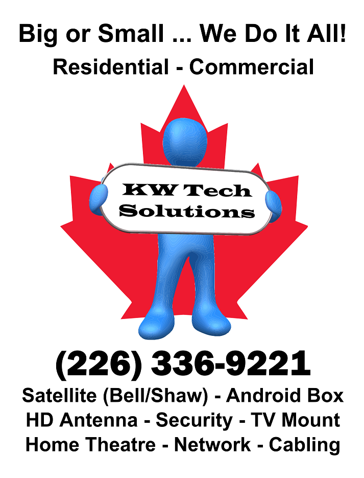 KW Tech Solutions | 7 Berry Moss St, Kitchener, ON N2E 3V1, Canada | Phone: (226) 336-9221