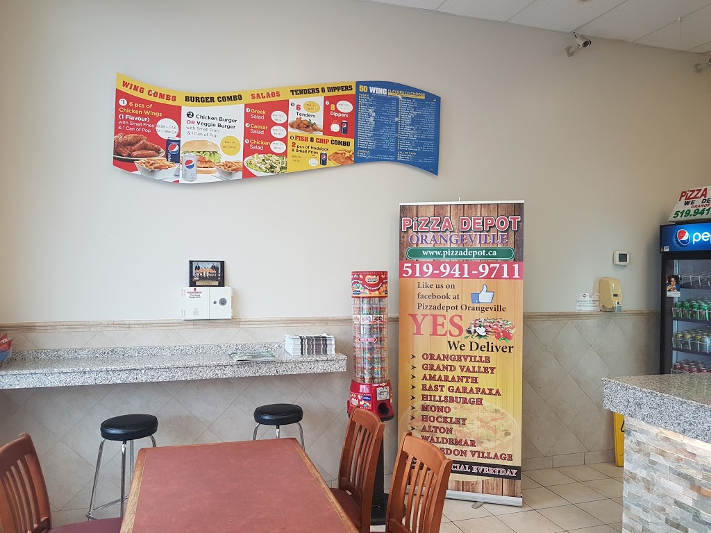 Pizza Depot | 475-489 Broadway #10, Orangeville, ON L9W 2Y9, Canada | Phone: (519) 941-9711