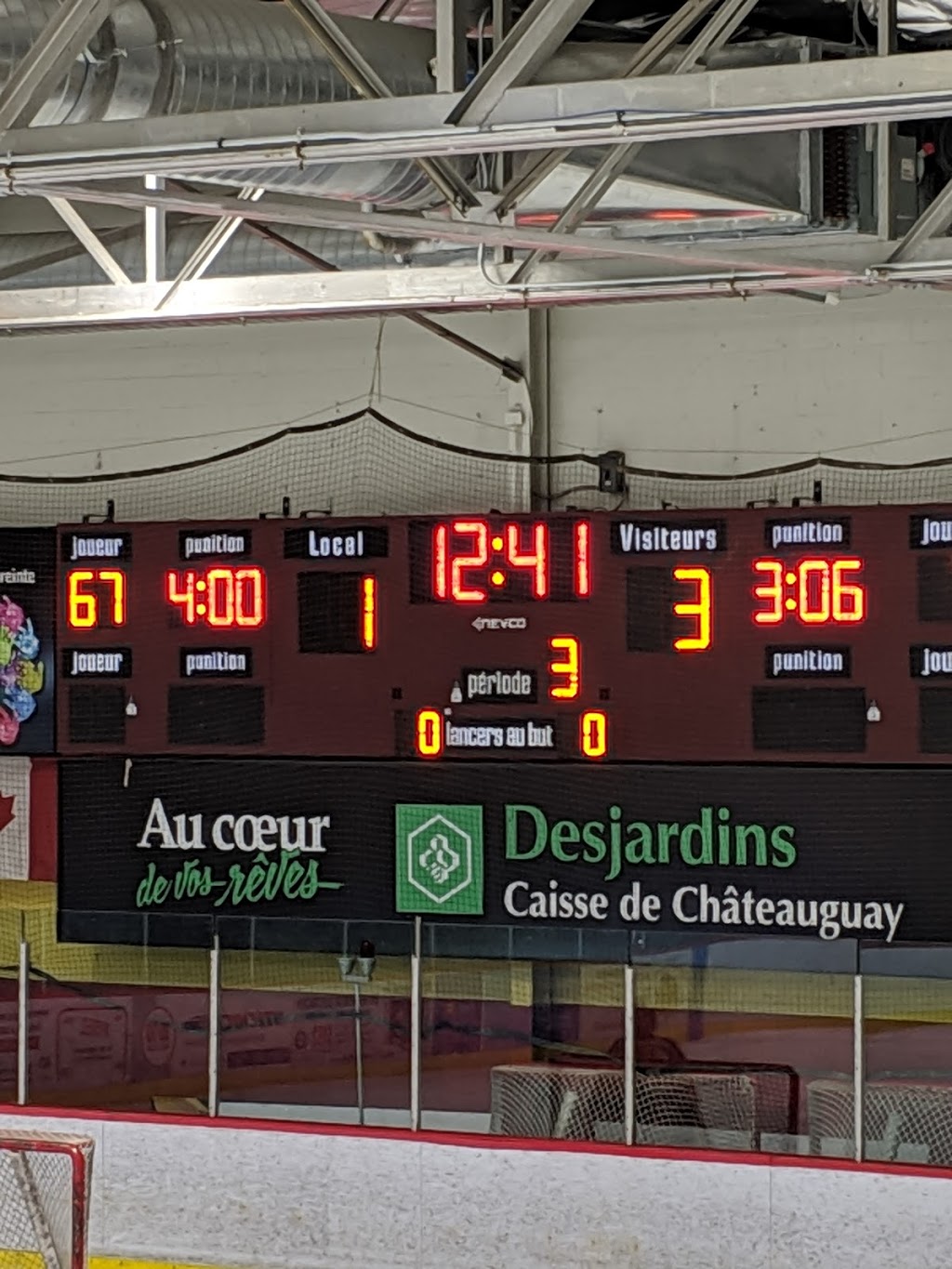 Arena Leo Crepin | 255 Boulevard Brisebois, Châteauguay, QC J6K 3X4, Canada | Phone: (450) 698-3140