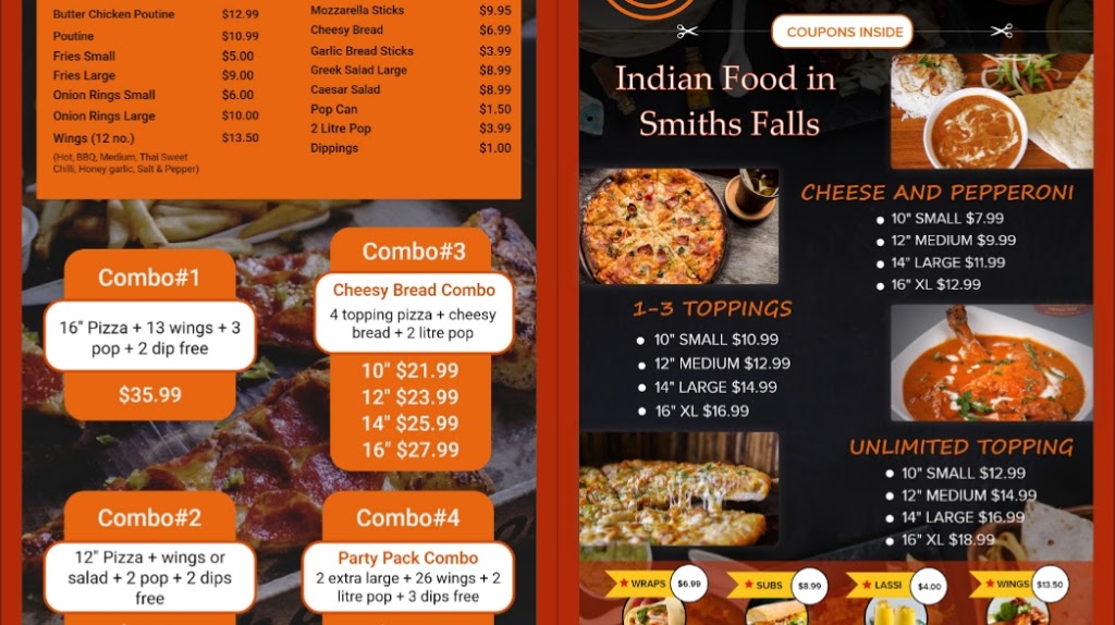 Pizza Unlimited | 16 Russell St E, Smiths Falls, ON K7A 1E8, Canada | Phone: (613) 283-2220