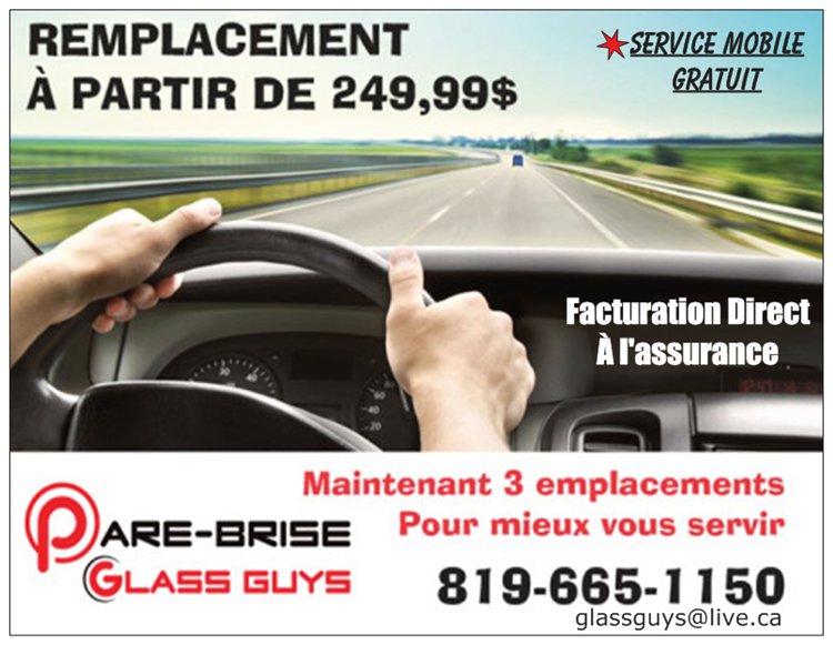 Pare-Brise Glass Guys inc. | Canada, 176 Rue Jean-Proulx, Gatineau, QC J8Z 1V3, Canada | Phone: (819) 665-1150