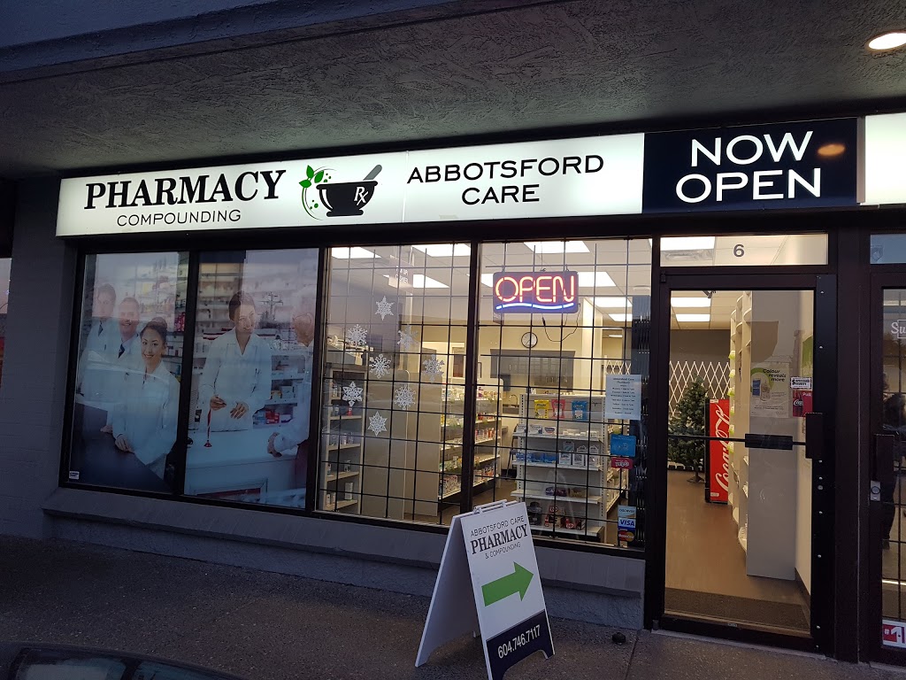 Abbotsford Care Pharmacy | 33324 S Fraser Way, Abbotsford, BC V2S 2B4, Canada | Phone: (604) 746-7117