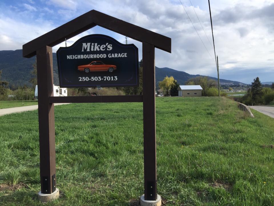 Mikes Neighbourhood Garage Ltd | 4090 Lansdowne Rd, Armstrong, BC V0E 1B3, Canada | Phone: (250) 503-7013