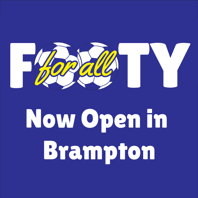 FootyForAll | 296 Conestoga Dr, Brampton, ON L6Z 3M1, Canada | Phone: (289) 632-1855