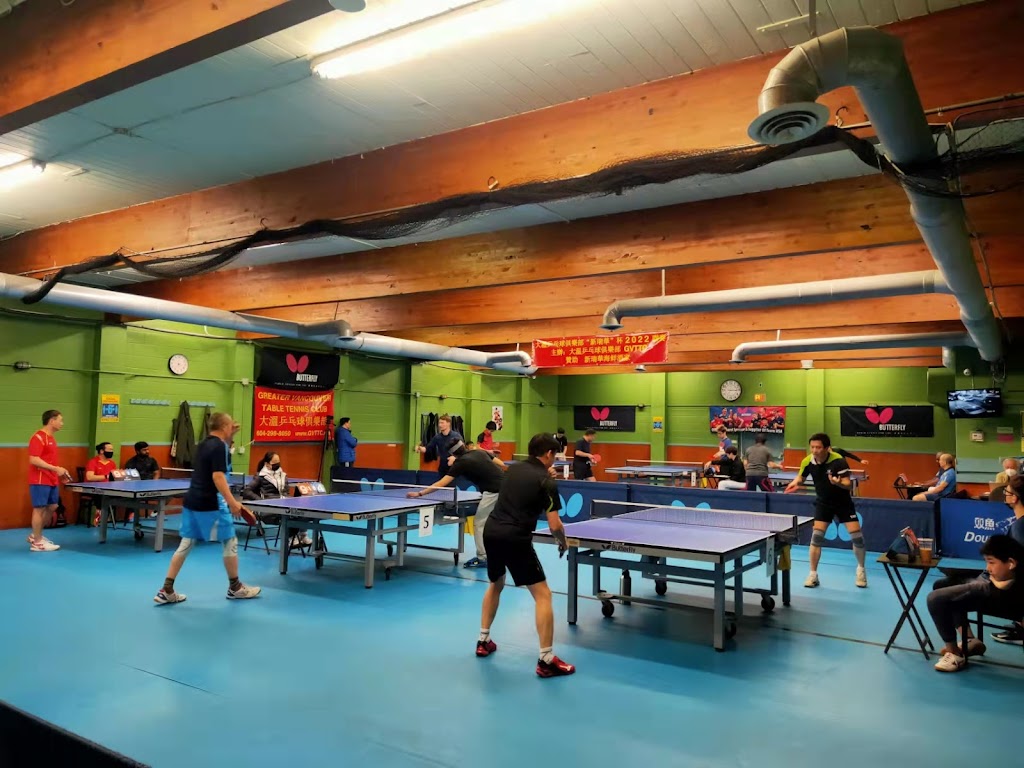 Greater Vancouver Table Tennis Club | 495 Sperling Ave, Burnaby, BC V5B 4H4, Canada | Phone: (778) 960-8880