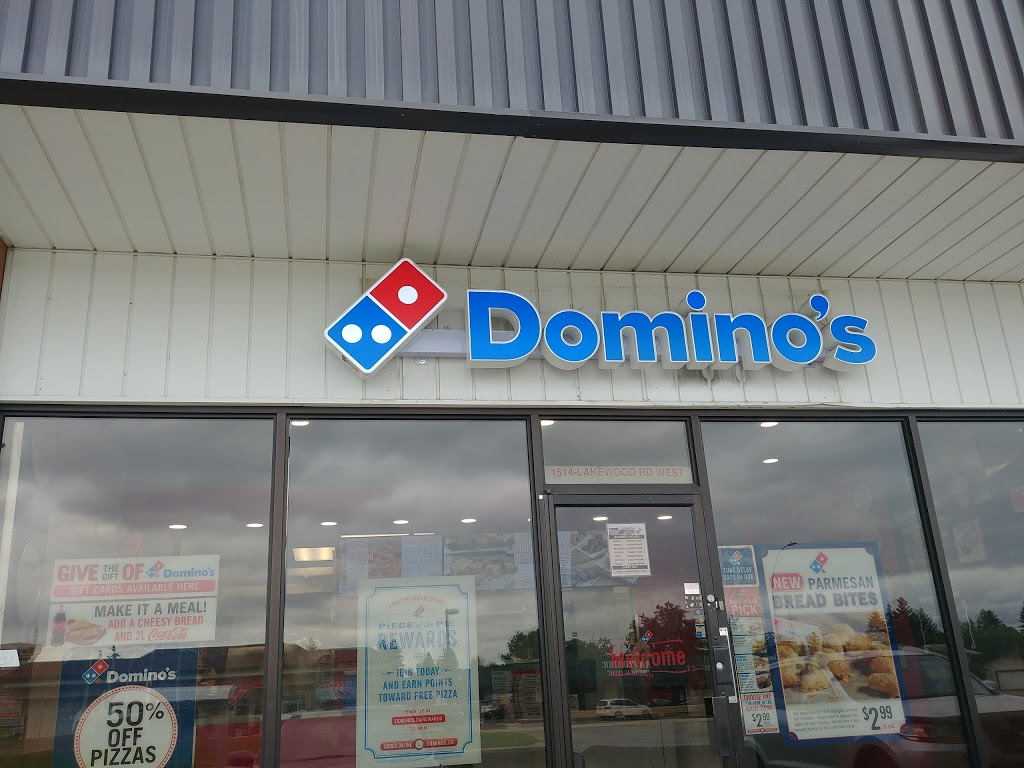 Dominos Pizza | 1514 Lakewood Rd W Northwest, Edmonton, AB T6K 3J4, Canada | Phone: (780) 496-9918