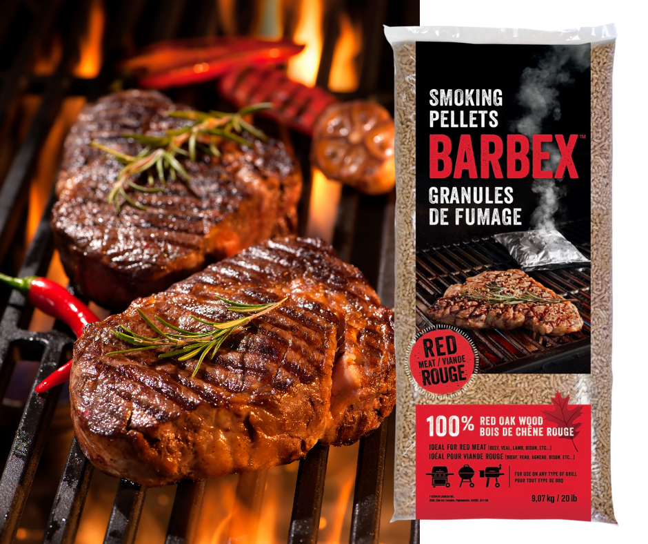 BARBEX Smoking pellets / Granules de fumage BBQ | 2099 Côte des Cascades, Papineauville, QC J0V 1R0, Canada | Phone: (819) 427-5105