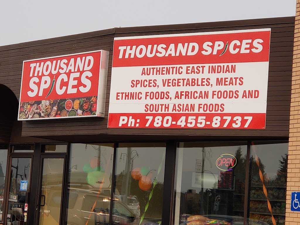 Thousand Spices 14814 stony plain road | 14814 Stony Plain Rd, Edmonton, AB T5N 3S5, Canada | Phone: (780) 455-8737