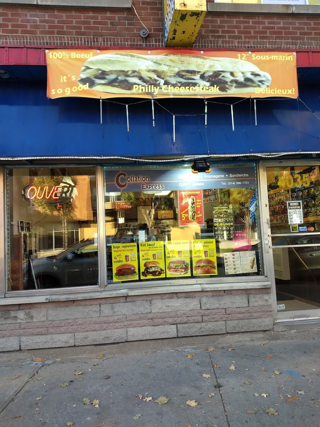 Collation express | 4035 Rue Beaubien E, Montréal, QC H1X 1H7, Canada | Phone: (514) 396-7751