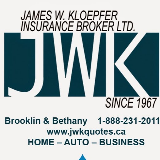 James W, Kloepfer Insurance Broker Ltd | 71 Baldwin St N, Brooklin, ON L1M 1A3, Canada | Phone: (905) 425-0729