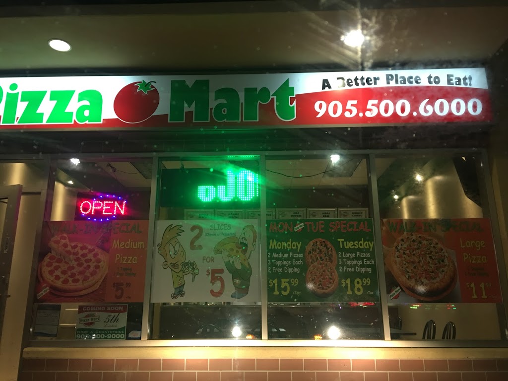Pizza Mart | 4550 Ebenezer Rd, Brampton, ON L6P 2R2, Canada | Phone: (905) 500-6000
