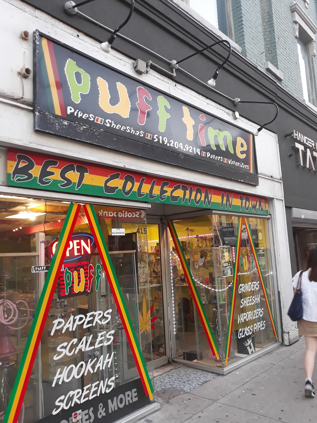 Pufftime | 415 Richmond St, London, ON N6A 3C8, Canada | Phone: (519) 204-9214