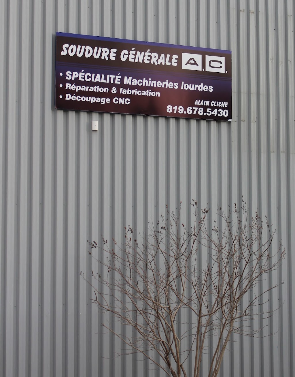 Soudure générale A.C. Inc | 1920 Bd Industriel Porte arrière # 2, Magog, QC J1X 5T3, Canada | Phone: (819) 678-5430