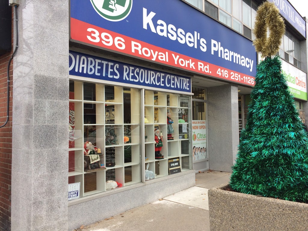 Kassels Pharmacy | 396 Royal York Rd, Etobicoke, ON M8Y 2R5, Canada | Phone: (416) 251-1126