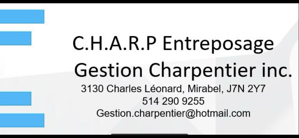 C.H.A.R.P Entreposage ( Entrepôt, Mini-entrepot, Stationnement) | 3130 Chem. Charles-Léonard, Mirabel, QC J7N 2Y7, Canada | Phone: (514) 290-9255