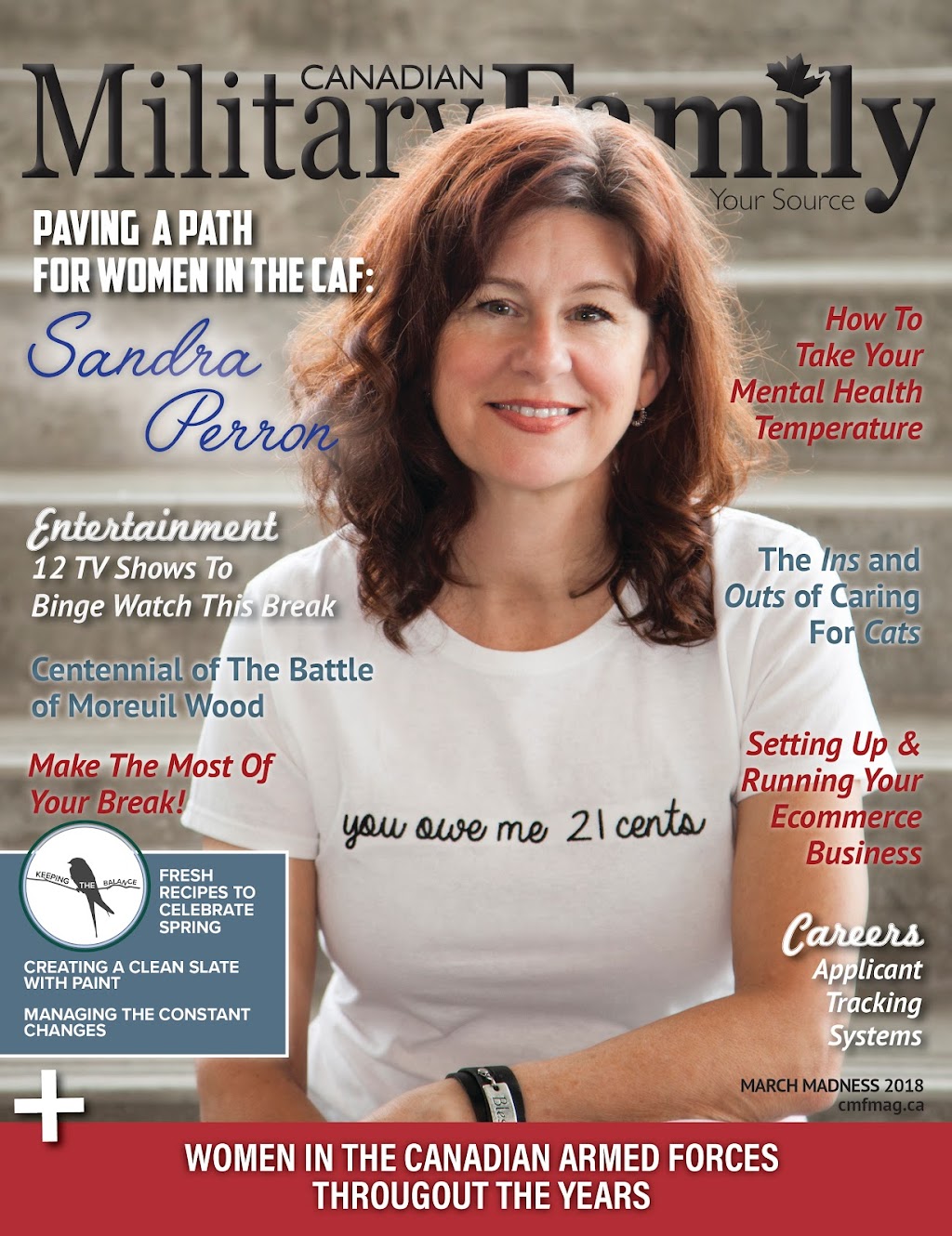 Canadian Military Family Magazine | Box 5004, 25 Civic Centre Rd, Petawawa, ON K8H 0B0, Canada | Phone: (613) 687-2106