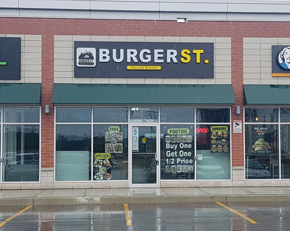 Burger St (Pickering) | 2460 Brock Rd Unit C5, Pickering, ON L1V 2P8, Canada | Phone: (905) 426-1004