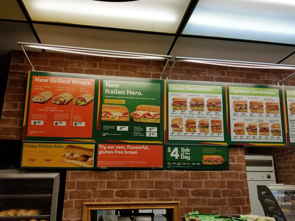 Subway | 285 Geneva St, St. Catharines, ON L2N 2G1, Canada | Phone: (905) 646-4554