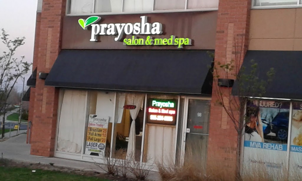 Prayosha Salon & Med Spa | 7595 Markham Rd, Markham, ON L3S 0B6, Canada | Phone: (905) 294-5995