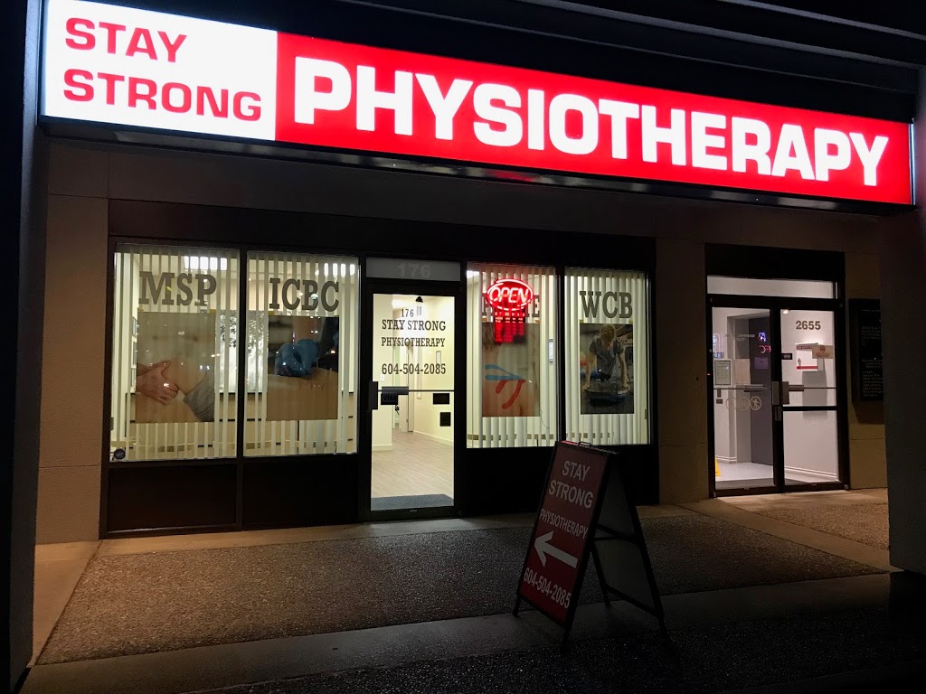 Stay Strong Physiotherapy | 2655 Clearbrook Rd Unit 176, Abbotsford, BC V2T 2Y6, Canada | Phone: (604) 504-2085