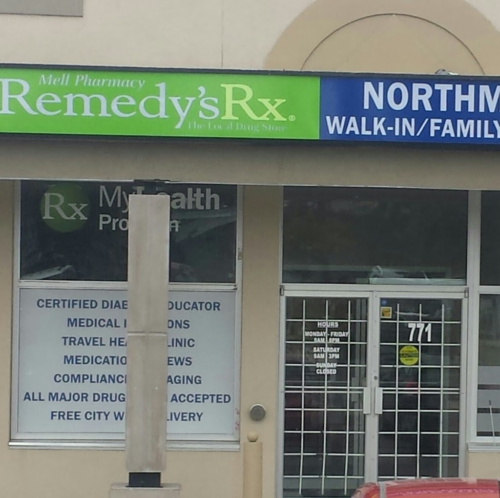 Mell Pharmacy - Remedys Rx | 771 Northmount Dr NW, Calgary, AB T2L 0A1, Canada | Phone: (403) 454-5244