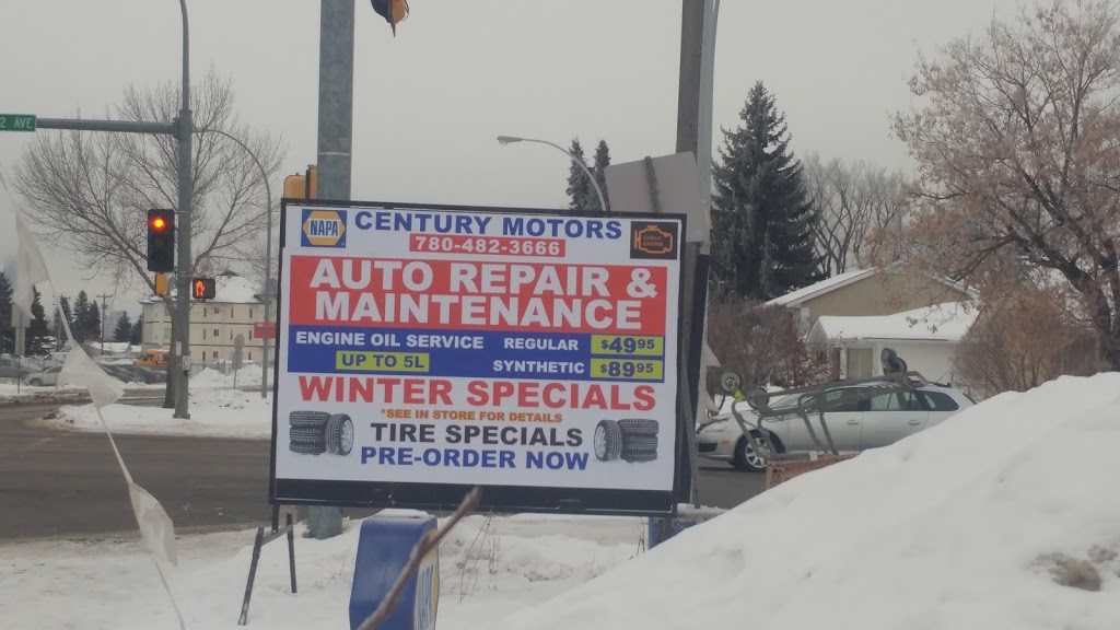 Century Motors Sales & Service | 11312 132 Ave NW, Edmonton, AB T5E 1A1, Canada | Phone: (780) 482-3666