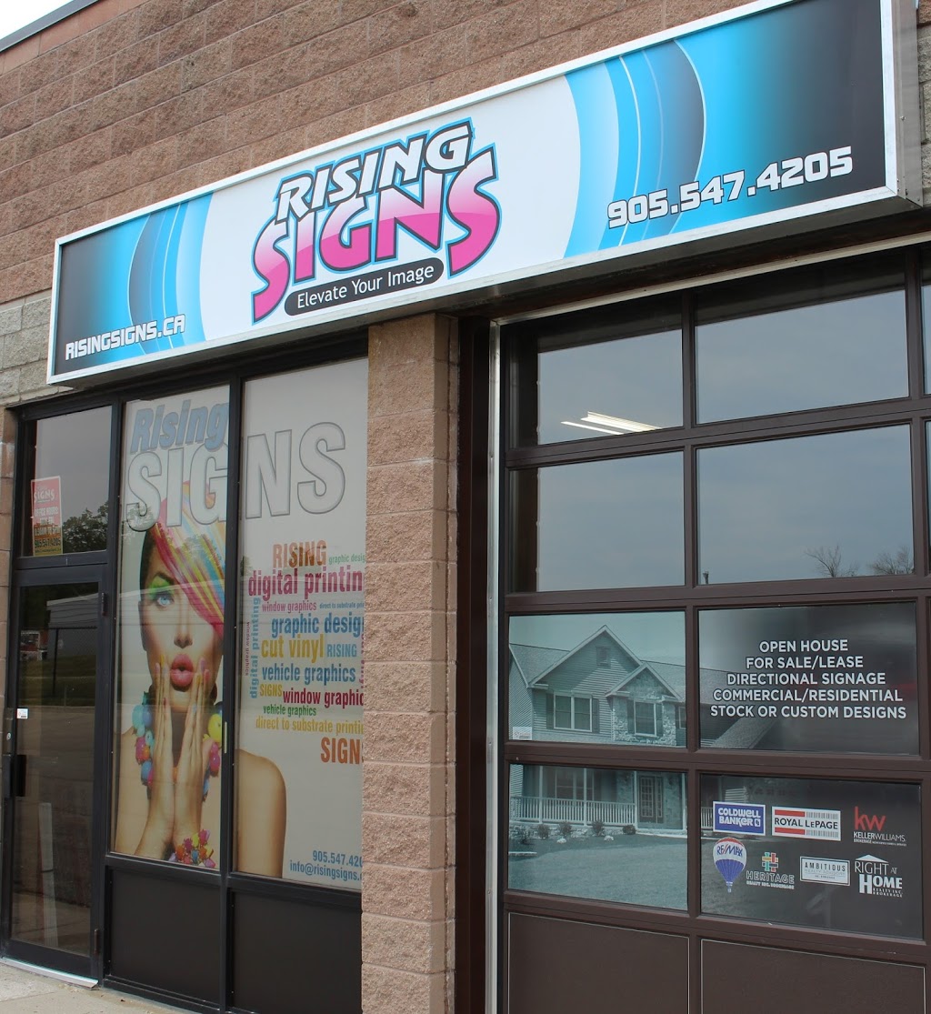 Rising Signs | 230 Anchor Rd #5, Hamilton, ON L8W 3R2, Canada | Phone: (905) 547-4205