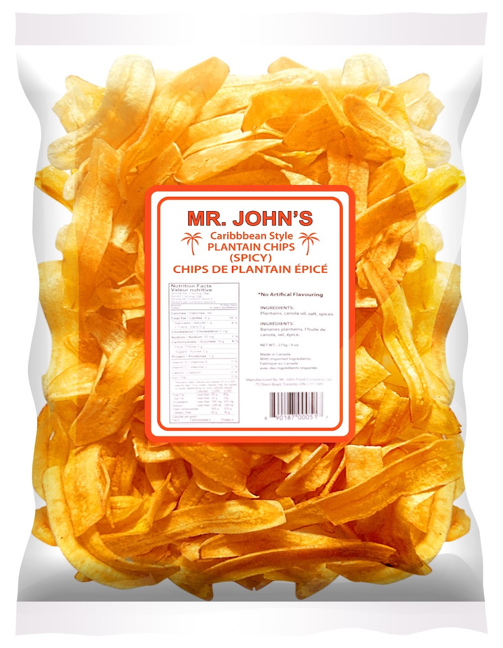 MR. JOHNS Food Company Ltd | 75 Disco Rd, Etobicoke, ON M9W 1M3, Canada | Phone: (416) 679-8700