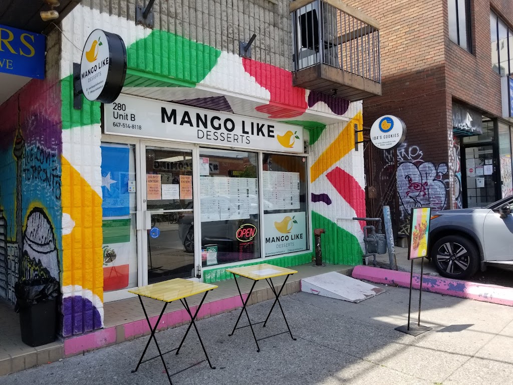 Mango Like Desserts Toronto | 280 Augusta Ave Unit B, Toronto, ON M5T 2L9, Canada | Phone: (647) 514-8118