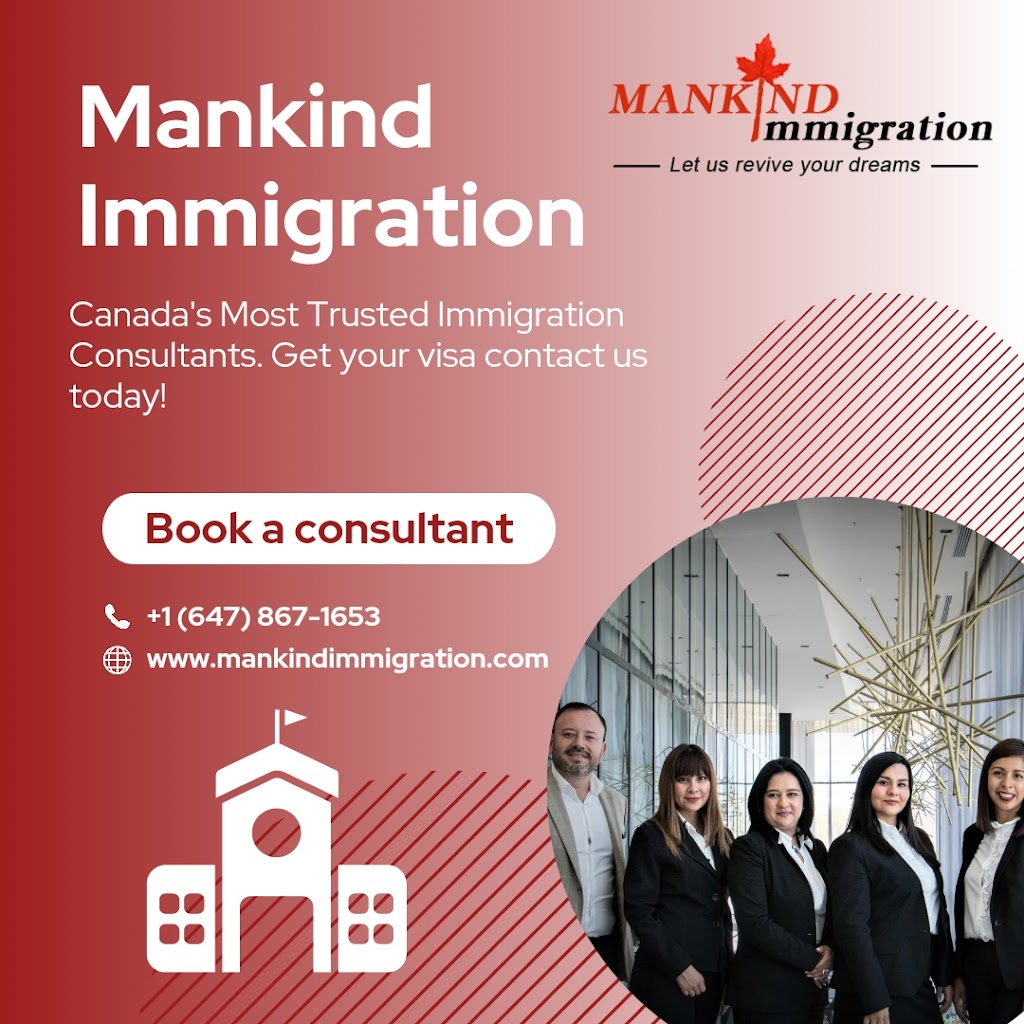 MANKIND IMMIGRATION CORP. | 341 Main St N Unit 201, Brampton, ON L6X 3C7, Canada | Phone: (647) 867-1653