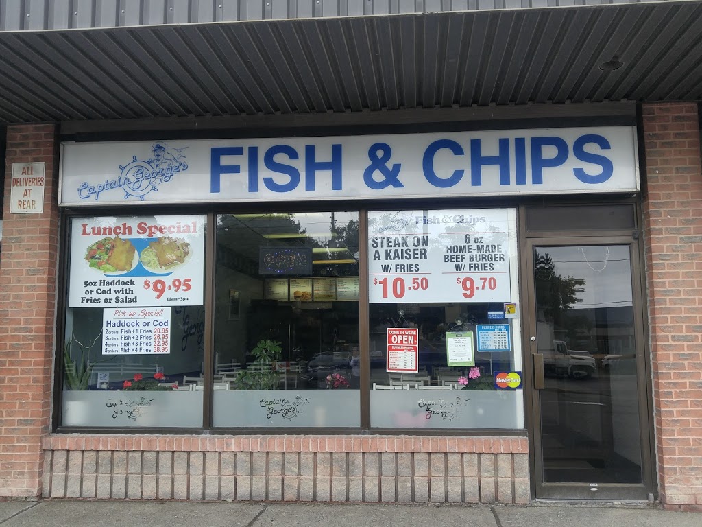 Captain George Fish & Chips | 282 King Ave E, Newcastle, ON L1B 1G9, Canada | Phone: (905) 987-1210