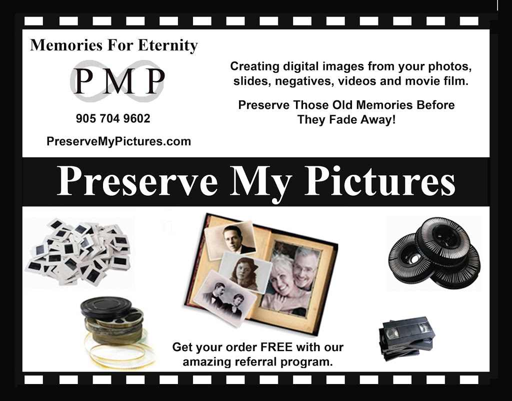 Preserve My Pictures | 23 Annmarie Dr, Virgil, ON L0S 1T0, Canada | Phone: (905) 704-9602