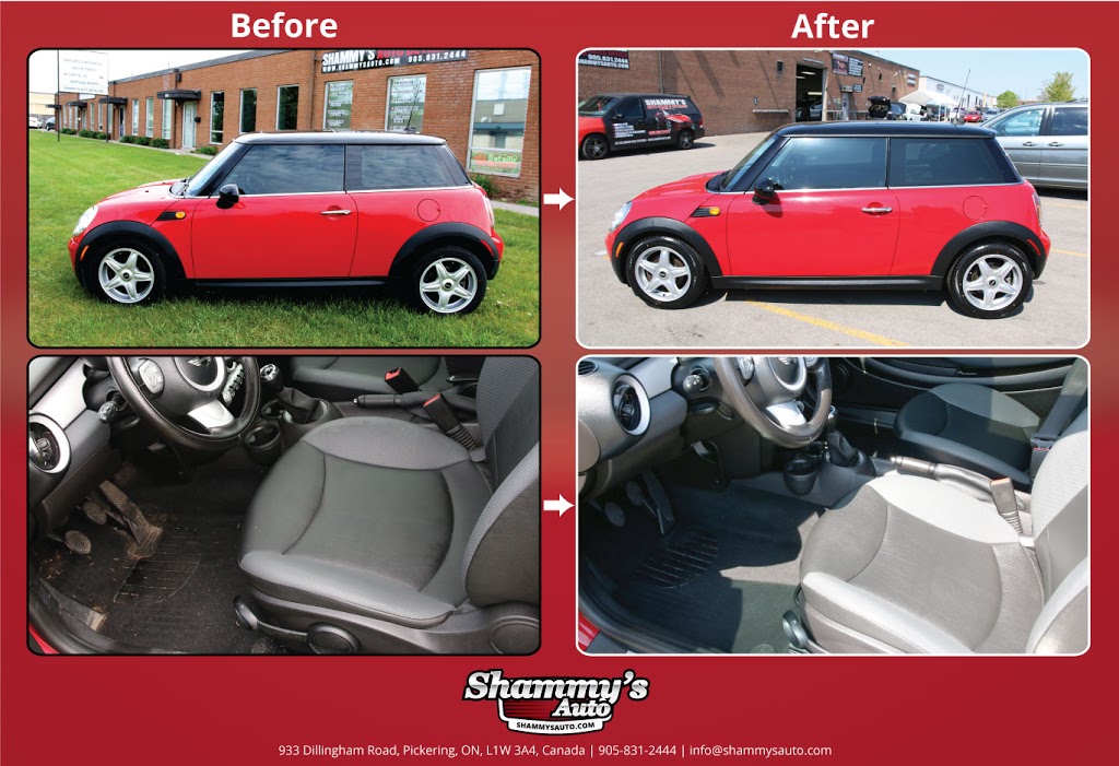 Shammys Auto Detailing | 933 Dillingham Rd, Pickering, ON L1W 1Z7, Canada | Phone: (905) 831-2444