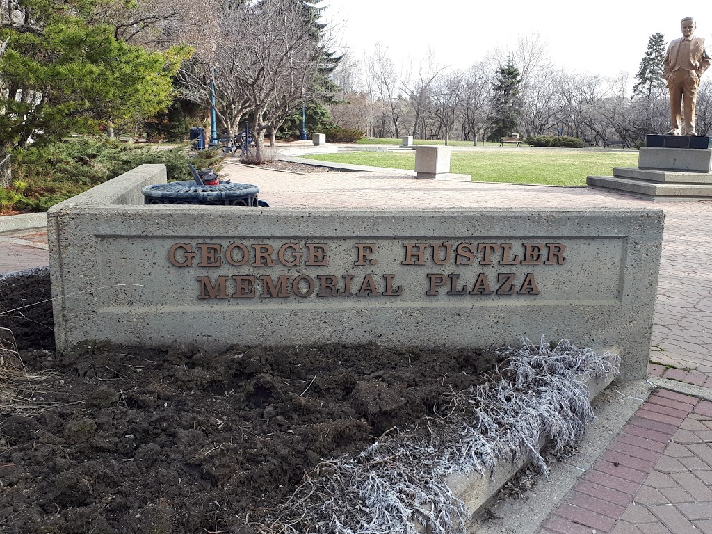 George F Hustler Memorial Plaza | 9803-, 9815 95 St, Edmonton, AB T6C 4P6, Canada