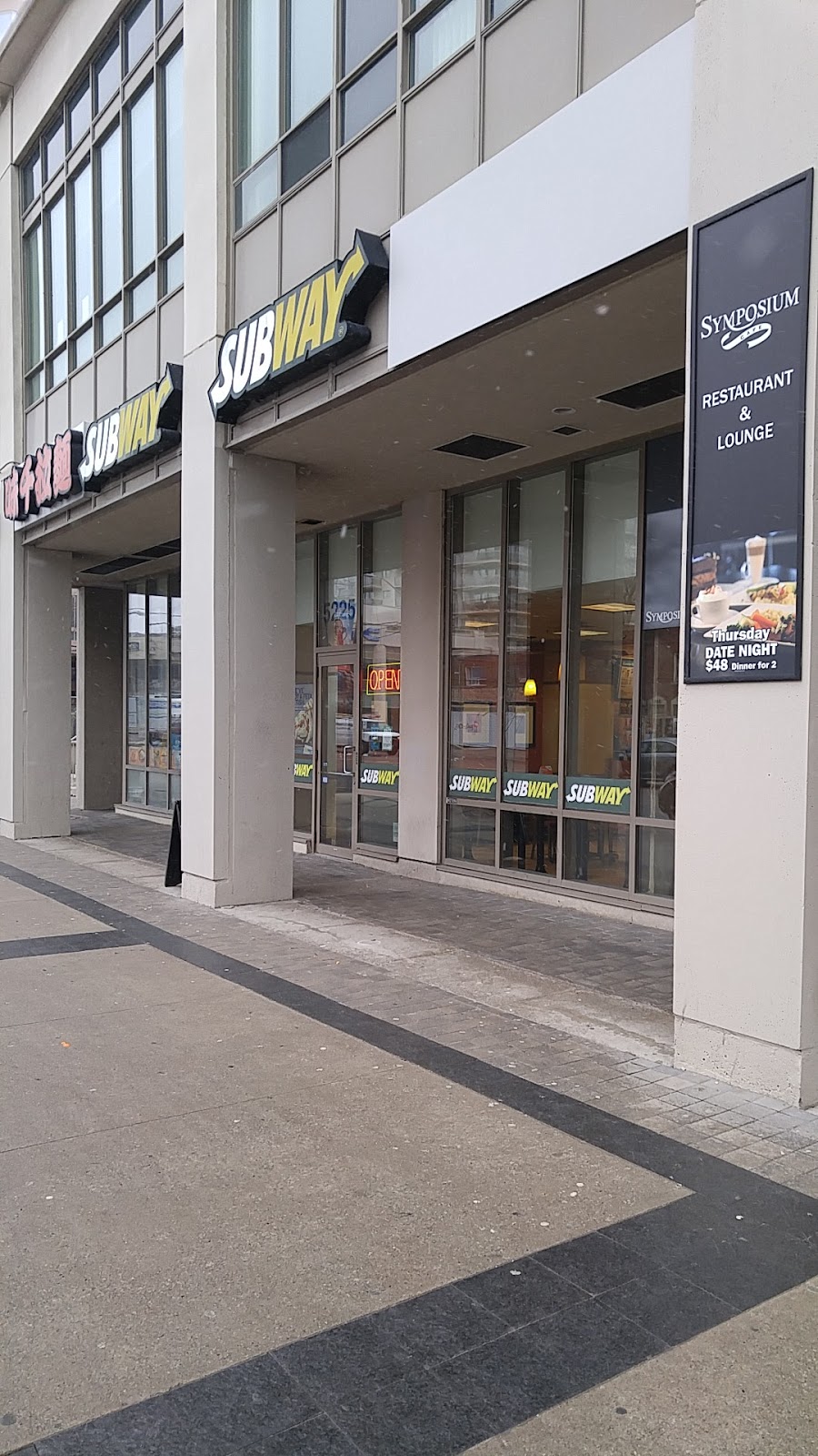 Subway | 5225 Yonge St #3, North York, ON M2N 5P8, Canada | Phone: (416) 226-4040