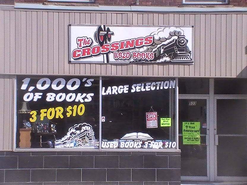 The Crossings Used Books | 533 Dundas, Woodstock, ON N4S 1C3, Canada | Phone: (519) 421-3410