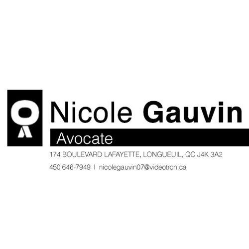 Nicole Gauvin - Avocate | 174 Boulevard La Fayette, Longueuil, QC J4K 3A2, Canada | Phone: (450) 646-7949