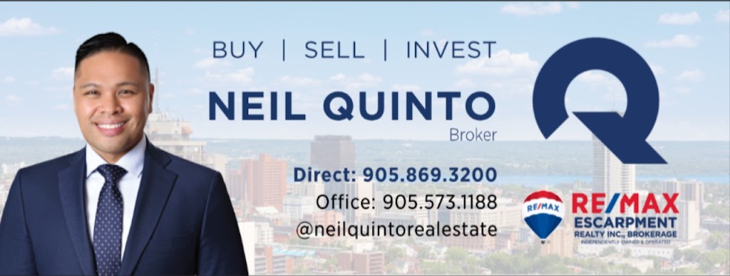 Neil Quinto RE/MAX Escarpment Realty Inc. | 325 Winterberry Dr #101, Stoney Creek, ON L8J 0B6, Canada | Phone: (905) 869-3200