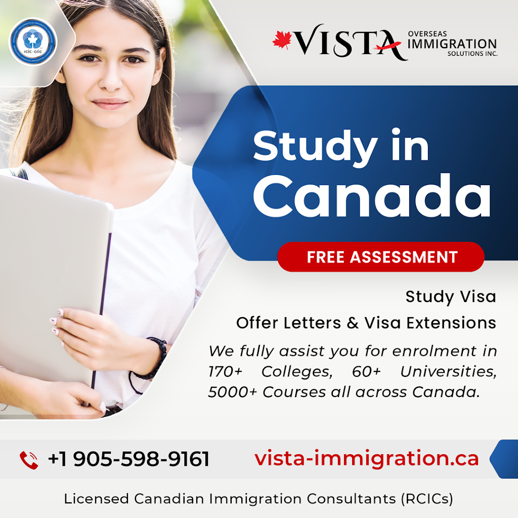 Vista Overseas Immigration Solutions Inc | 42 Keeleview Crescent, Brampton, ON L6R 0L6, Canada | Phone: (905) 598-9161